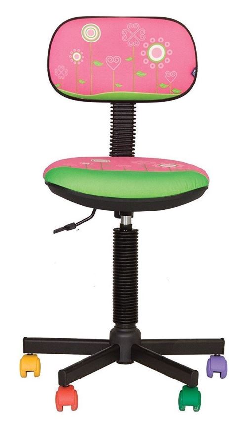 Chaise, Fauteuil De Bureau Enfant Bambo Fleure. Rose.