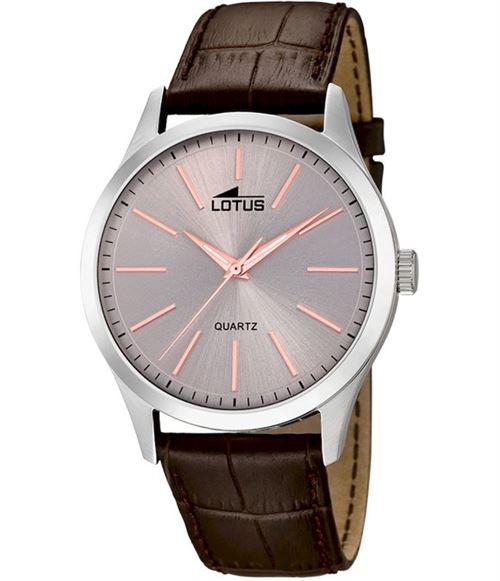 Lotus Montre Homme 15961/7 Gris, cuivre