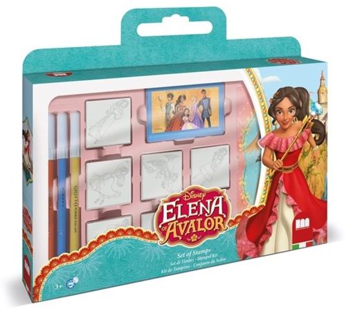 Multiprint ensemble de couleurs Elena di Avalor 12 pièces