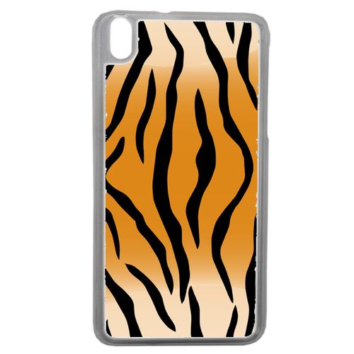 Coque Motif Tigre Compatible Htc Desire 816 Transparent