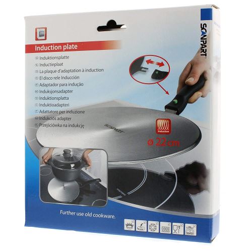 Scanpart 4200002226 Infuktions Adaptateur Plateau, Acier Inoxydable, 22 Cm, 25 X 22 X 5 Cm