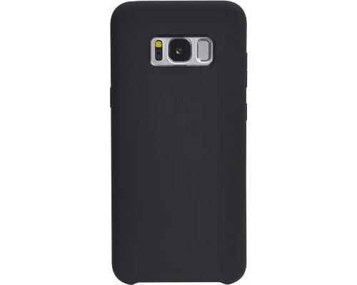 Coque rigide finition soft touch noire pour samsung galaxy s8 +