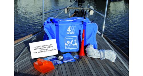 Sac armement cotier - Sac d'armement côtier pour navigation jusqu'à 6 milles
