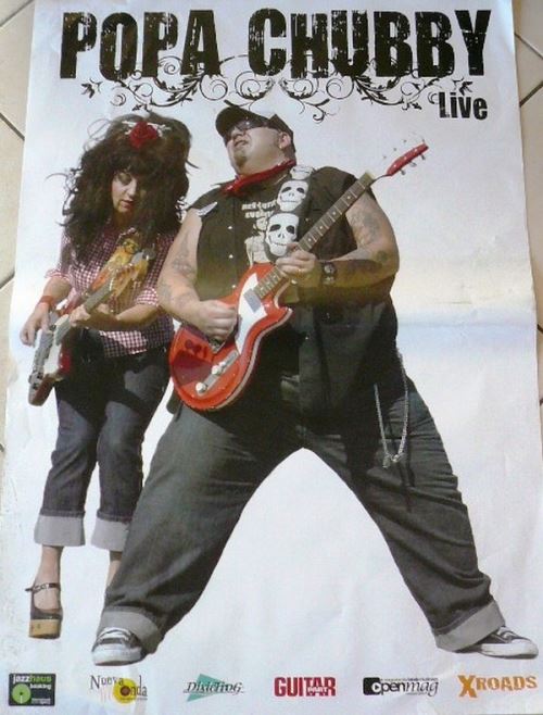 Popa Chubby - 80x120 cm - AFFICHE / POSTER