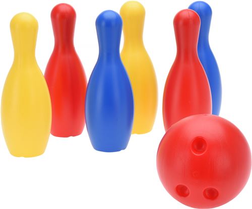 Free and Easy jeu de bowling junior bleu/jaune/rouge