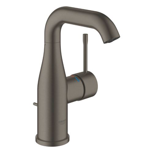 Non Communiqué Hard Graphite Brossé Grohe Mitigeur Lavabo Essence Taille M