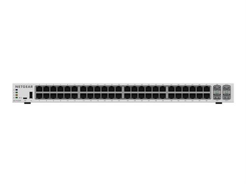 NETGEAR GC752XP-100EUS Insight Managed 48 Ports Gigabit PoE+ avec 2 ports SFP et 2 ports SFP+ 10G fibre