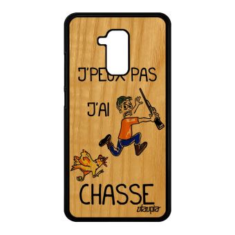 Coque Honor 5c Bois Silicone Humour Jpeux Pas Jai Chasse