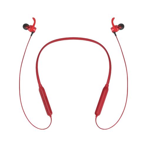 WISETONY® Écouteurs sans Fil Bluetooth 4.1 Stéréo Réduction du Bruit Oreillette Intra Auriculaires avec Microphone - Rouge