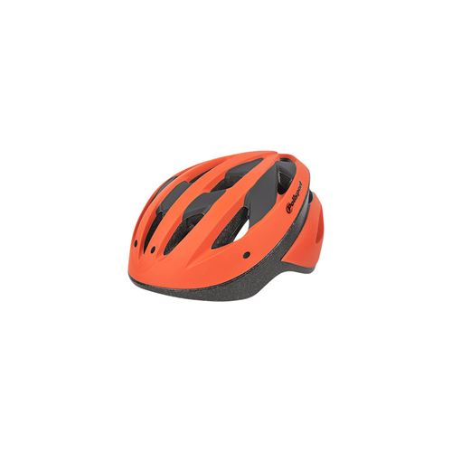 Casque route/vtt polisport sport ride orange fluo/noir mat avec reglage occipital 54/58