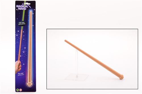 Mega baguette magique avec son et lumière sur carte