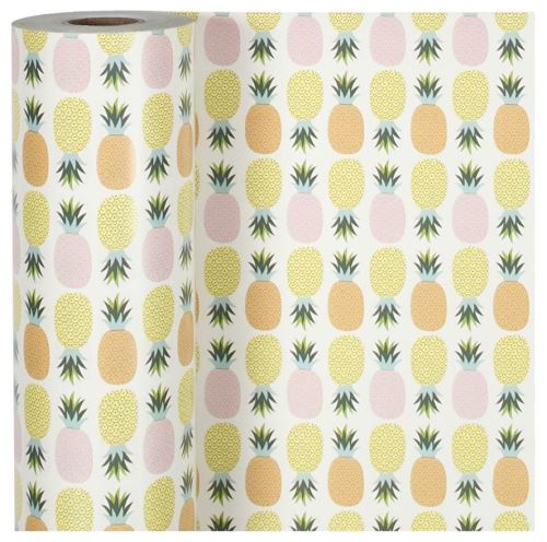 Gift Deco emballage papier ananas 50 cm x 150 m