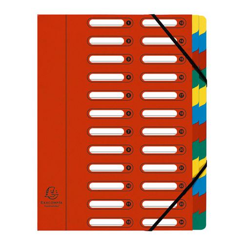 Exacompta Trieur Harmonika, A4, 24 compartiments - vue 1
