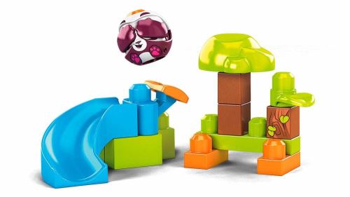 Mega Bloks jouets de construction Panda slide 14-pièces