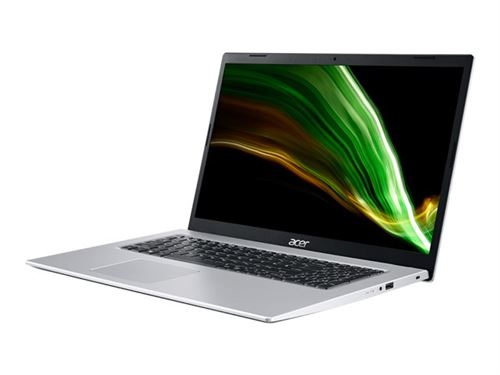 Acer Aspire 3 A317-53 - Intel Core i5 1135G7 / 2.4 GHz - Win 11 Home - Iris Xe Graphics - 8 Go RAM - 512 Go SSD - 17.3 1920 x 1080 (Full HD) - Wi-Fi 5 - Argent pur - clavier : Français