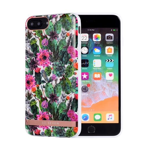 So Seven - Coque Mexico fleur rose: APPLE IPHONE 6+/7+/8+