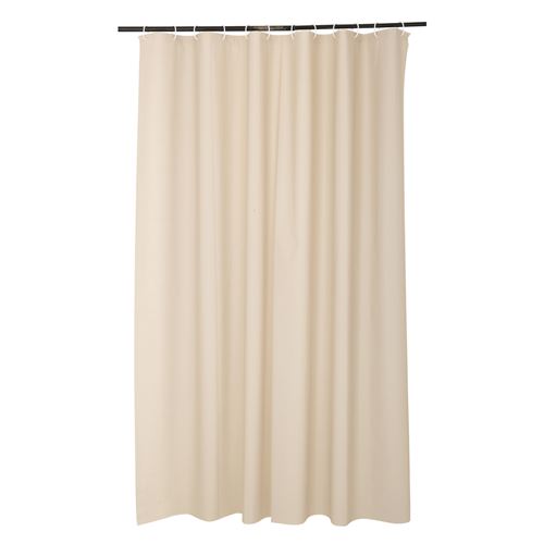 Rideau de douche 180 x 200 cm peva vitamine Taupe
