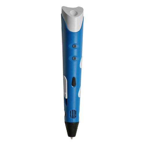 (Bleu) Stylo d'impression 3D Generation - Puzzle pour enfants bricolage Graffiti Pen (Règlement européen)
