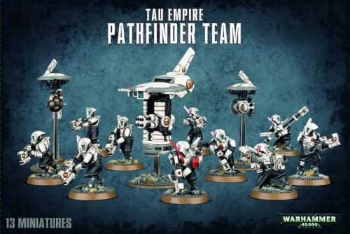 Games Workshop Unisex Blanc Figurine Warhammer 40K - T'au Empire Pathfinder Team - Image 4
