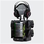 Casier de rangement Halo officiel UNSC - Avec support jeux Playstation et Xbox - Support casque