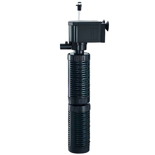 Meilleurs prix pour Pompe de Filtration Submersible 3-en-1 14W pour Aquarium Débit 1020L/h Avizar Noir