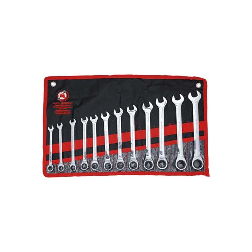 BGS Technic - Jeu de clés mixtes à cliquet - 8-19 mm - 12 pièces - Image 2