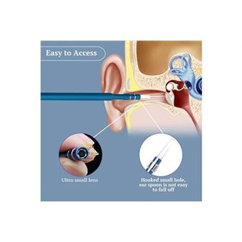 Endoscope camera hd 720p pour nettoyage d'oreille - Autre jeu de