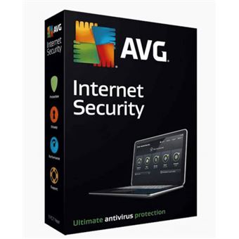 Logiciel Antivirus à télécharger AVG Internet Security 2021 - 1 PC 1 an - 1