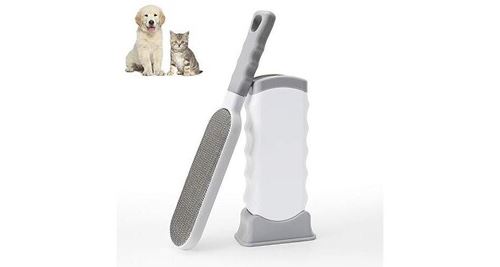 Omasi brosse anti poils animaux chien & chat - brosse de nettoyage magique réutilisable enlève poils - brosse poil animaux magique chien & chat de net