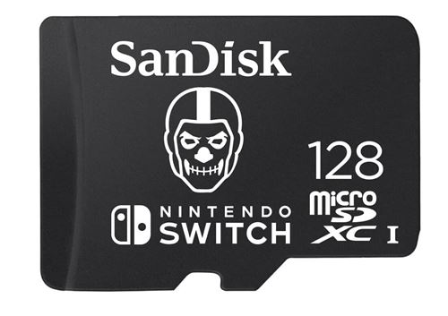 Carte mémoire micro sdxc SanDisk 128Go Fortnite microSDXC Carte pour  Nintendo Switch - Carte mémoire micro SD - Achat & prix