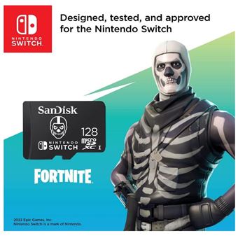 SANDISK Carte Micro SD 128 GB Nintendo Switch