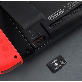 Carte microSDXC SanDisk 128 GB - Nintendo Switch - Achat jeux