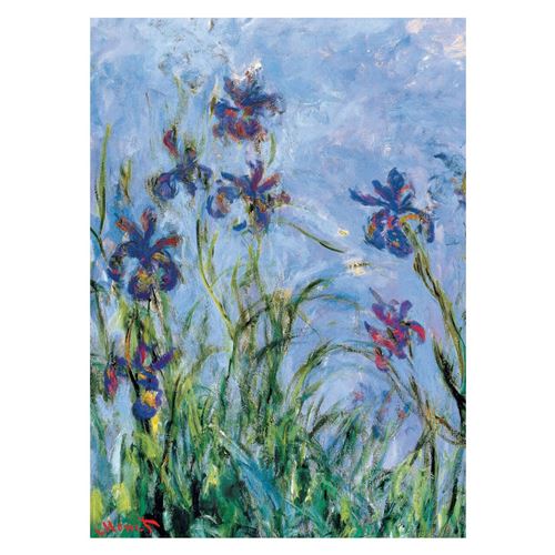 Puzzle Eurographics - Claude Monet : Iris (Détail), 1000 pièces (6000-2034)