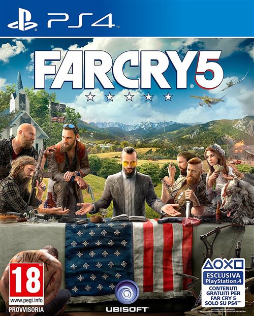 Ubisoft Far Cry 5, PS4 Standard Multilingue PlayStation 4