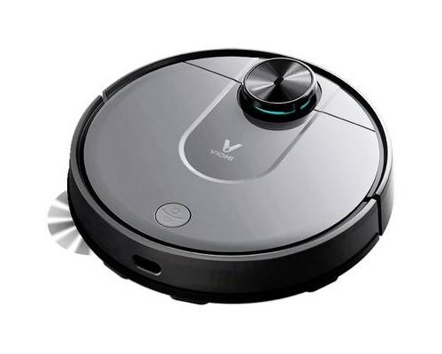 Viomi Vacuum Cleaner V2 Pro Aspirateur robot gris 2 murs virtuels, commande par application, commandable à distance, compatible avec Alexa dAmazon, compatible