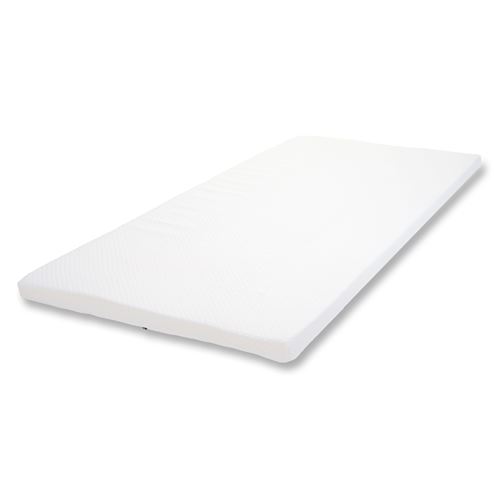 Surmatelas à mousse Memory MENDLER HWC-E63, épaisseur 6cm ,90x200cm, mousse visco