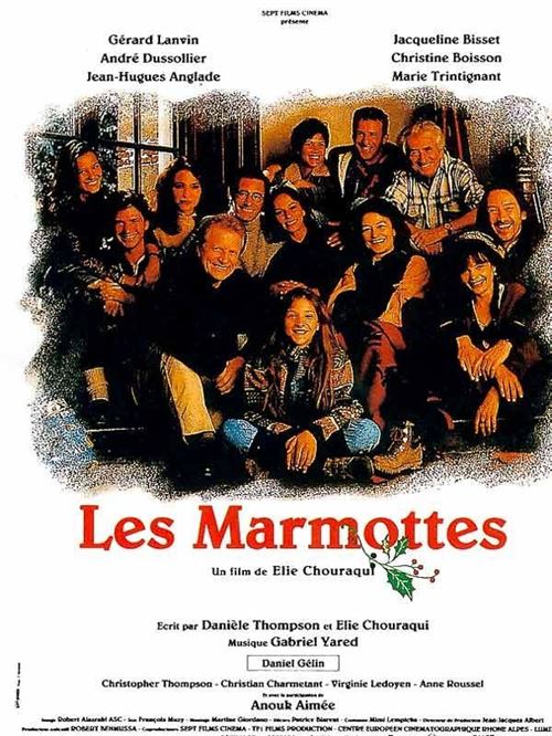 Affiche de Cinéma Originale - Les marmottes - 1993 - Jacqueline Bisset - 120x160cm