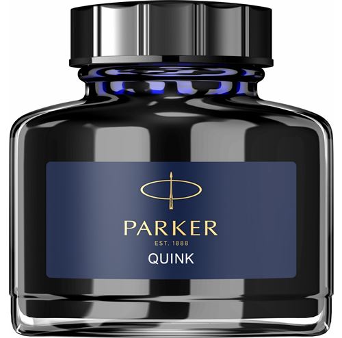 Parker Quink Flacon D'Encre Bleue/Noire, 57 Ml