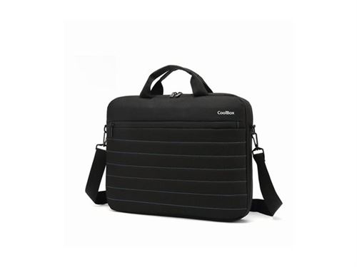CoolBox - Draagtas voor notebook - 15.6" - black with blue details