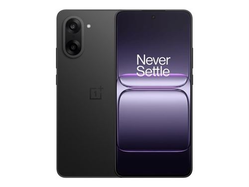OnePlus Nord CE 5 - 5G smartphone - double SIM - RAM 8 Go / Mémoire interne 256 Go - microSD slot - écran OEL - 6.77 - 2392 x 1080 pixels (120 Hz) - 2x caméras arrière 50 MP, 8 MP - front camera 16 MP - black infinity