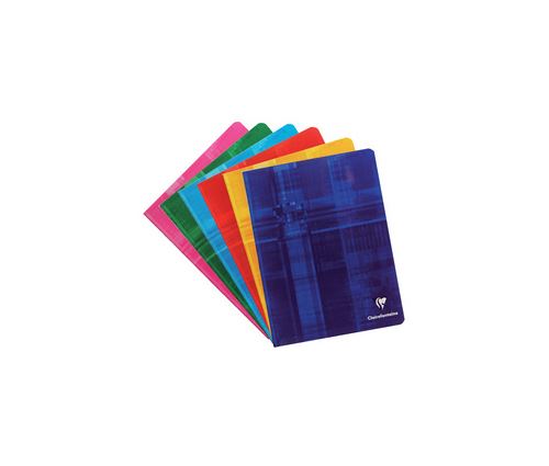 Clairefontaine Cahier piqûre, 170 x 220 mm, 120 pages, séyès