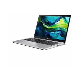 Acer Aspire Go 15 AG15-42P - AMD Ryzen 7 - 5825U / jusqu'à 4.5 GHz - Win 11 Home - Radeon Graphics - 16 Go RAM - 1.024 To SSD NVMe - 15.6" IPS 1920 x 1080 (Full HD) - Gigabit Ethernet - Wi-Fi 6 - Argent pur - clavier : Suisse Allemand