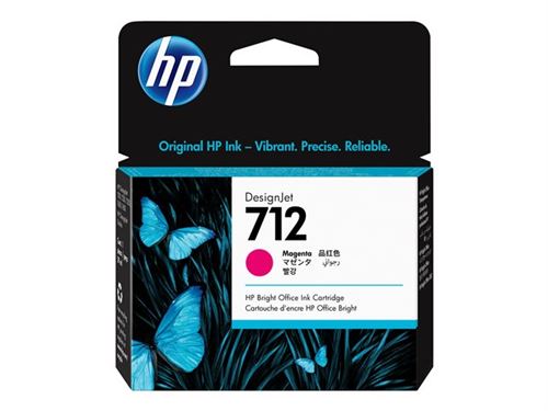 HP 712 - 29 ml - magenta - original - DesignJet - cartouche d'encre - pour DesignJet Studio, T210, T230, T250, T630, T650