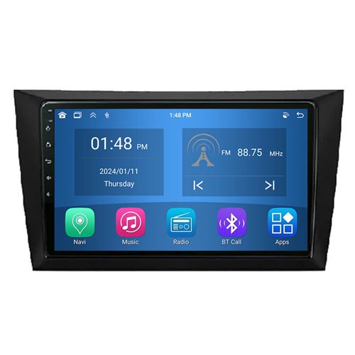Autoradio RoverOne® Bluetooth CarPlay Android Auto Navigation 4Go RAM 64Go ROM pour Volkswagen VW Golf 6 2008-2016