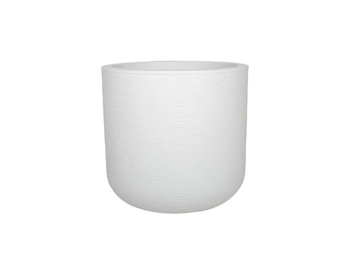 EDA Pot rond GRAPHIT UP - 32,5 L - Ø 38,5 cm x H 36,8 cm - Blanc cérusé - Image 3