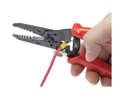 Toolcraft 1550665 Multifunction Pliers for Gripping Cutting Crimping