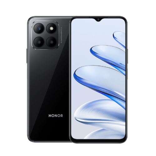 Honor 70 Lite - 5G smartphone - double SIM - RAM 4 Go / Mémoire interne 128 Go - Écran LCD - 6.5"" - 1600 x 720 pixels (90 Hz) - 3 x caméras arrière 50 MP, 2 MP, 2 MP - front camera 8 MP - noir minuit État correct - N/A reconditionné disponible sur Fnac