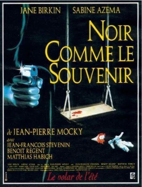 Affiche de Cinéma Originale - Noir Comme le Souvenir - 1995 - Jane Birkin - 120x160cm