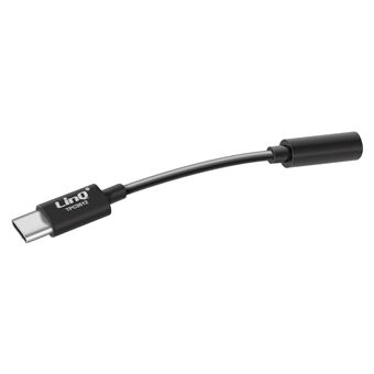 Adaptateur Audio USB-C vers Jack 3.5mm Femelle Son de qualité LinQ Noir