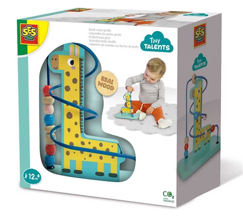 Labyrinthe de perles girafe